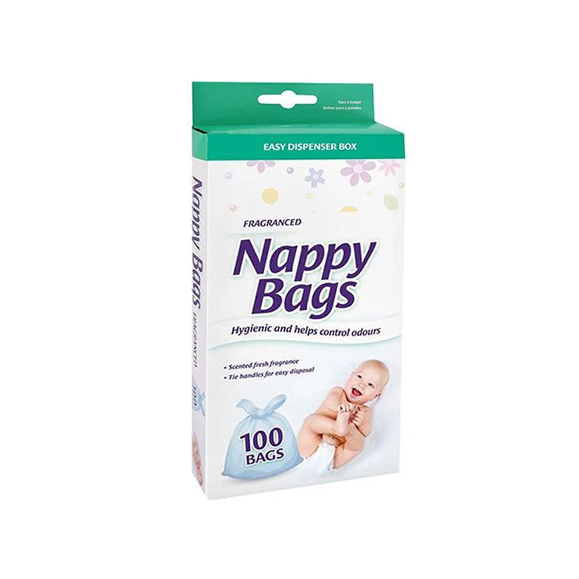 100 fragranced nappy bags